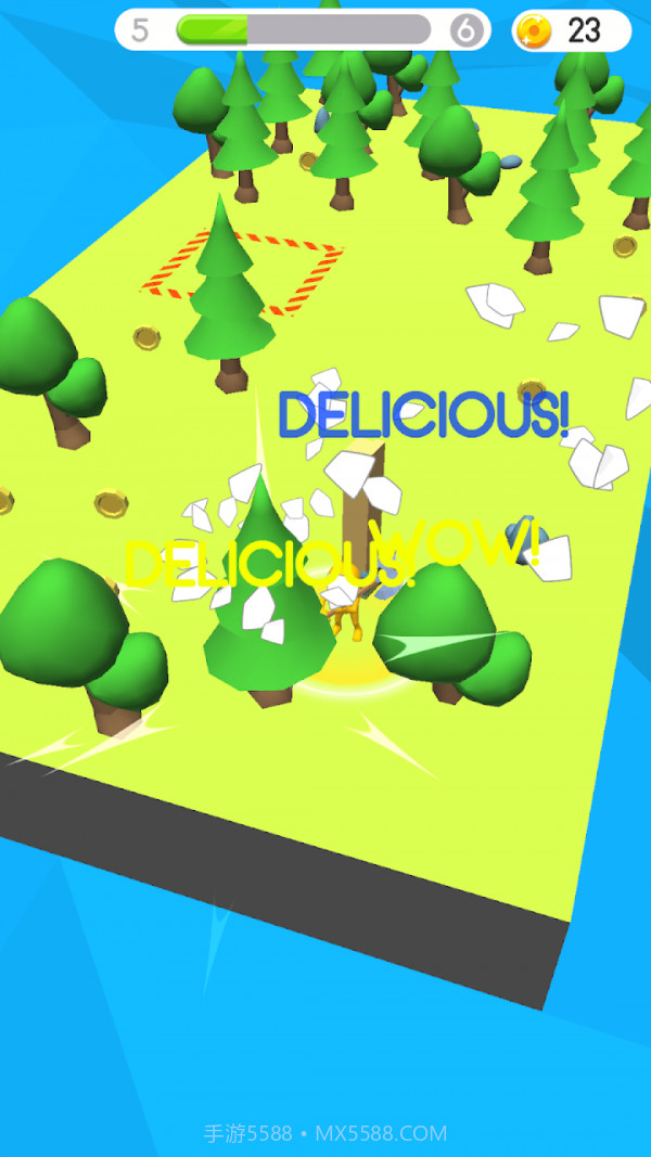 荒岛伐木打工人截图3