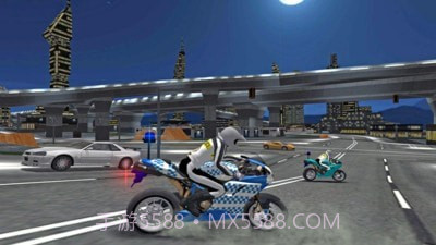 3D警备摩托车截图3