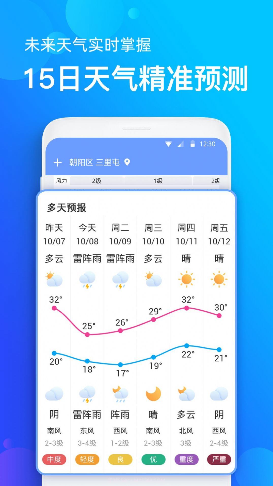 看看天气预报截图3