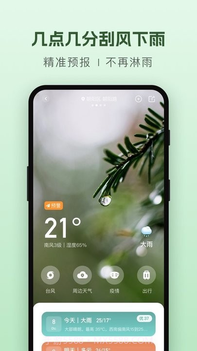 纯净天气预报截图4