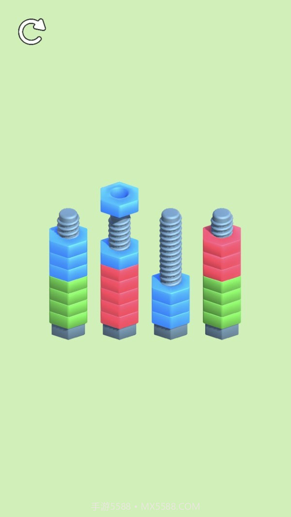 螺母排序拼图截图1 螺母排序拼图截图1