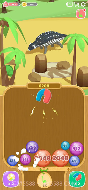 恐龙2048合成截图3 恐龙2048合成截图3