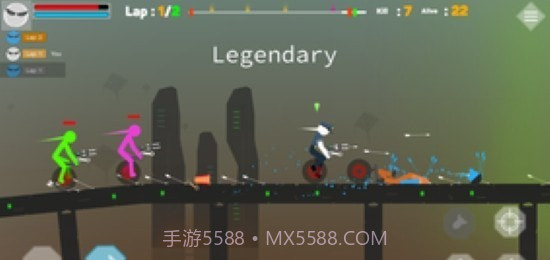 火柴人独轮车求生截图3