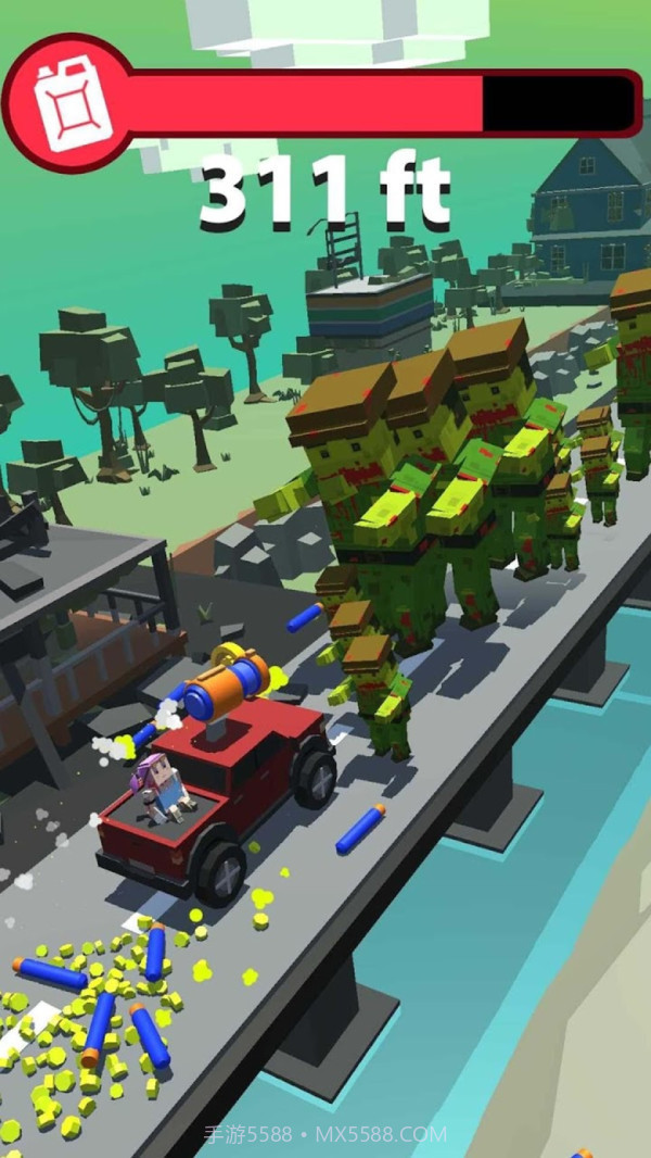 像素公路僵尸杀手截图1 像素公路僵尸杀手截图1