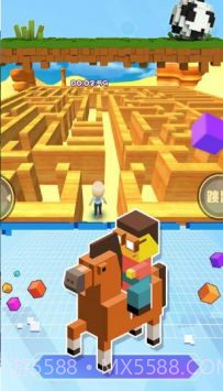 沙漠像素迷宫解谜截图1