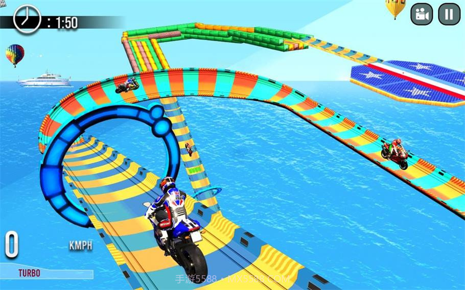 蜘蛛侠摩托车特技截图3